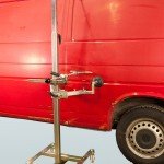 Dent pulling of commercial vehicles with help of SmartPuller.